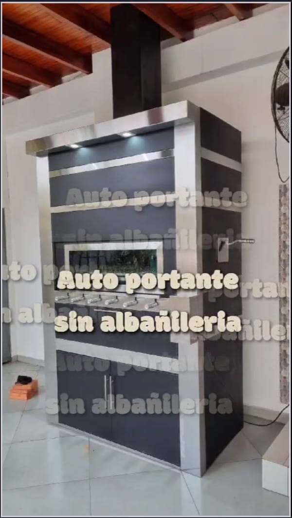 Parrilla AUTO PORTANTE Full INOX