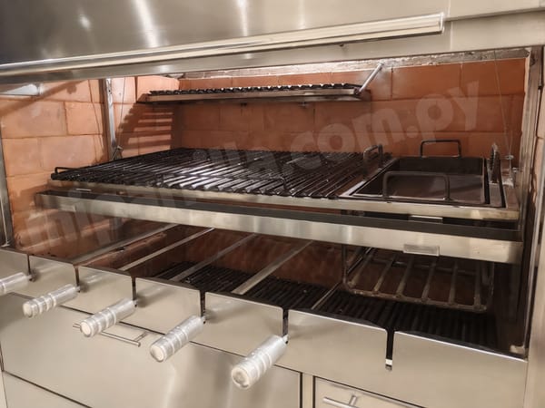 Parrilla tipo Guillotina Full INOX